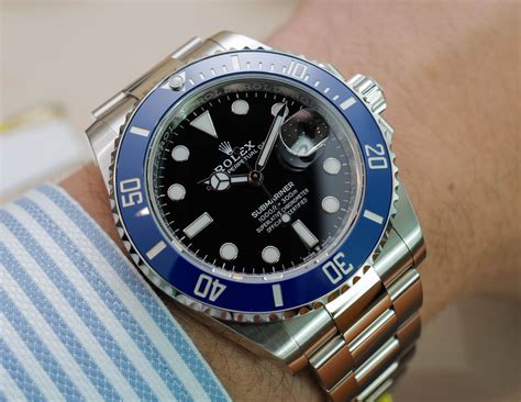 Rolex blue bezel submariner